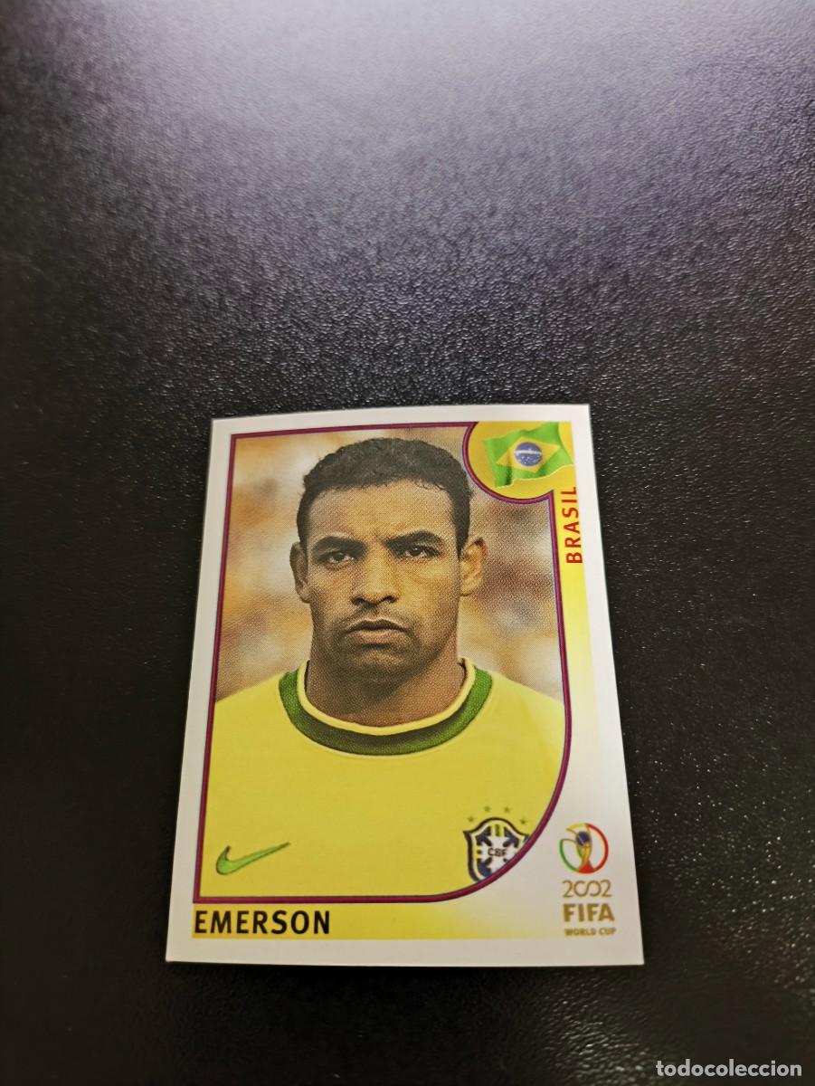 Cromos de F&uacute;tbol: 180 Emerson BRASIL BRAZIL SIN PEGAR PANINI FIFA WORLD CUP MUNDIAL KOREA 2002