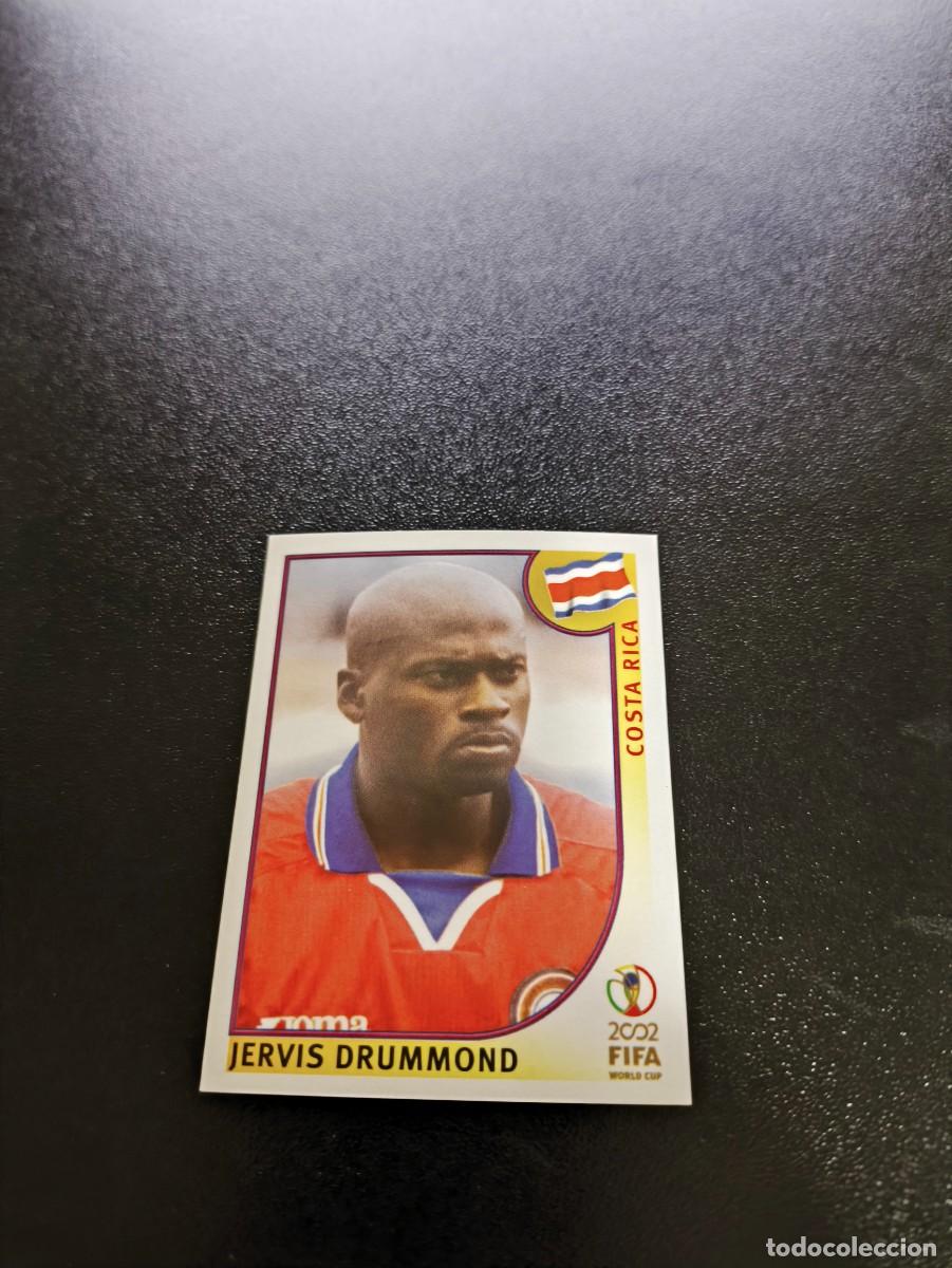 Cromos de F&uacute;tbol: 226 Jervis Drummond COSTA RICA SIN PEGAR PANINI FIFA WORLD CUP MUNDIAL KOREA 2002
