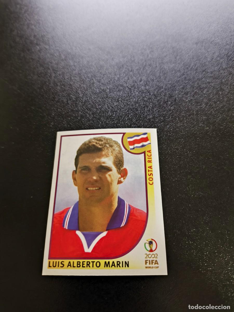 Cromos de F&uacute;tbol: 228 Luis Alberto Marin COSTA RICA SIN PEGAR PANINI FIFA WORLD CUP MUNDIAL KOREA 2002