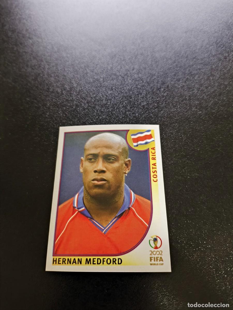Cromos de F&uacute;tbol: 239 Hernan Medford COSTA RICA SIN PEGAR PANINI FIFA WORLD CUP MUNDIAL KOREA 2002