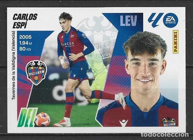 Cromos de F&uacute;tbol: Liga este 25/26 - Carlos Esp&iacute; - N&ordm; 19a - Levante UD