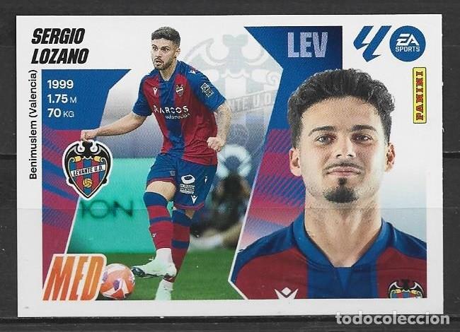 Cromos de F&uacute;tbol: Liga este 25/26 - Sergio Lozano - N&ordm; 13 - Levante UD