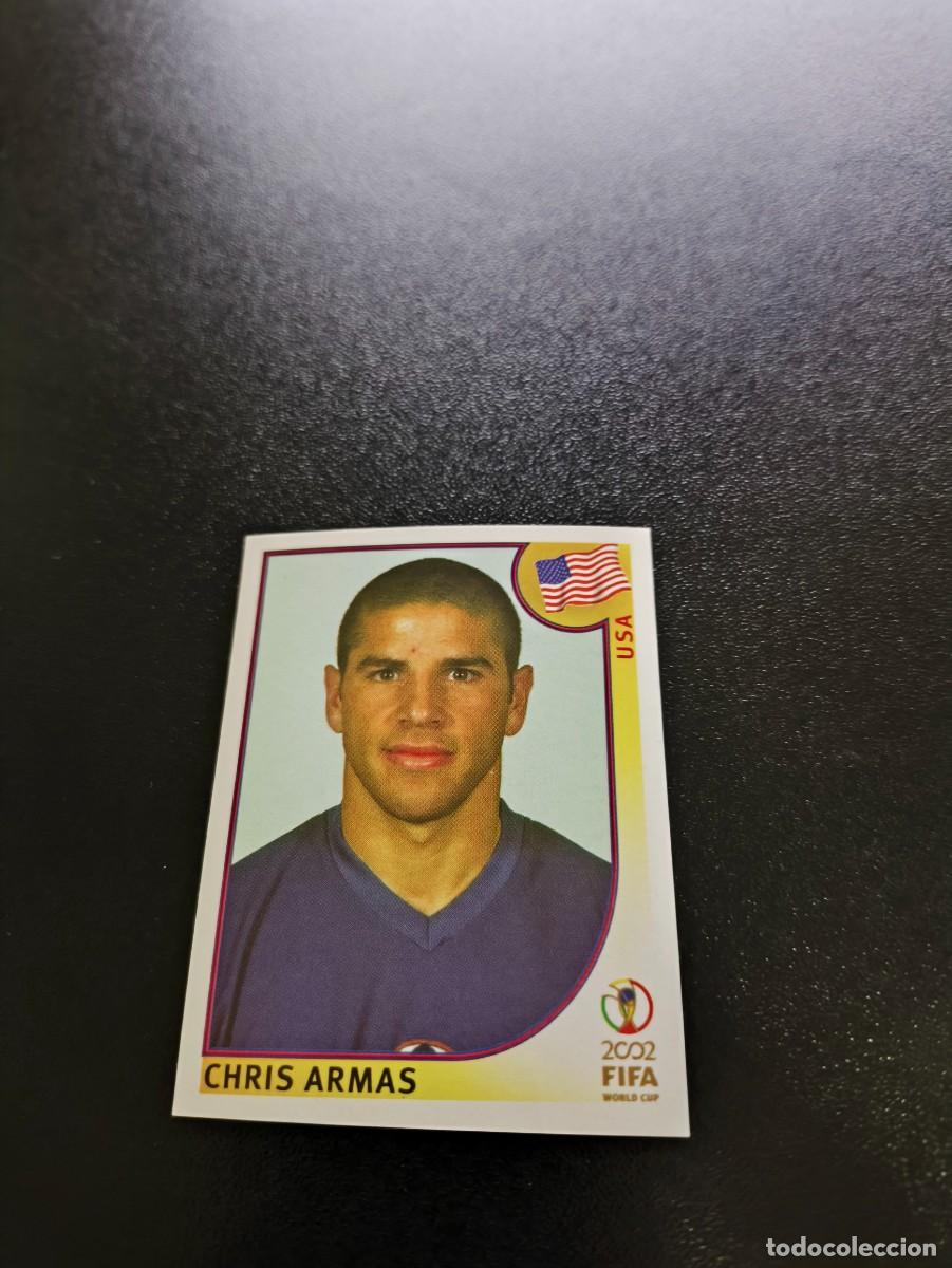 Cromos de F&uacute;tbol: 286 Chris Armas ESTADOS UNIDOS USA SIN PEGAR PANINI FIFA WORLD CUP MUNDIAL KOREA 2002