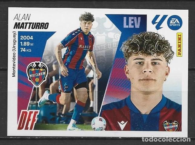 Cromos de Futebol: Liga este 25/26 - Matturro - N&ordm; 8 - Levante UD