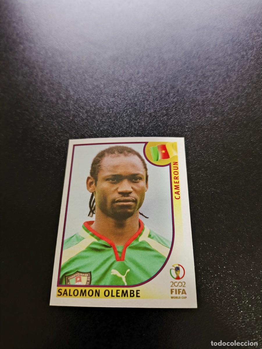 Cromos de F&uacute;tbol: 377 Salomon Olembe CAMERUN CAMEROUN SIN PEGAR PANINI FIFA WORLD CUP MUNDIAL KOREA 2002