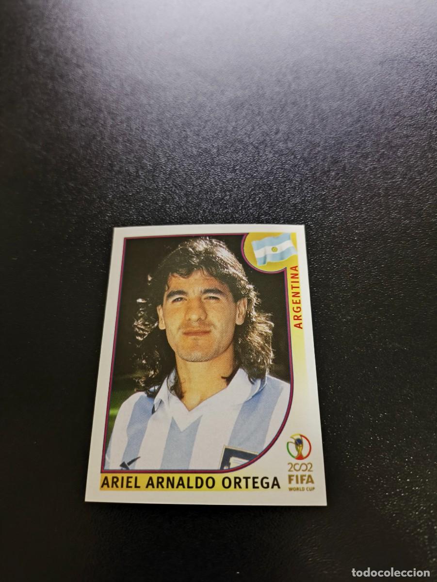 Cromos de F&uacute;tbol: 399 Ariel Arnaldo Ortega ARGENTINA SIN PEGAR PANINI FIFA WORLD CUP MUNDIAL KOREA 2002