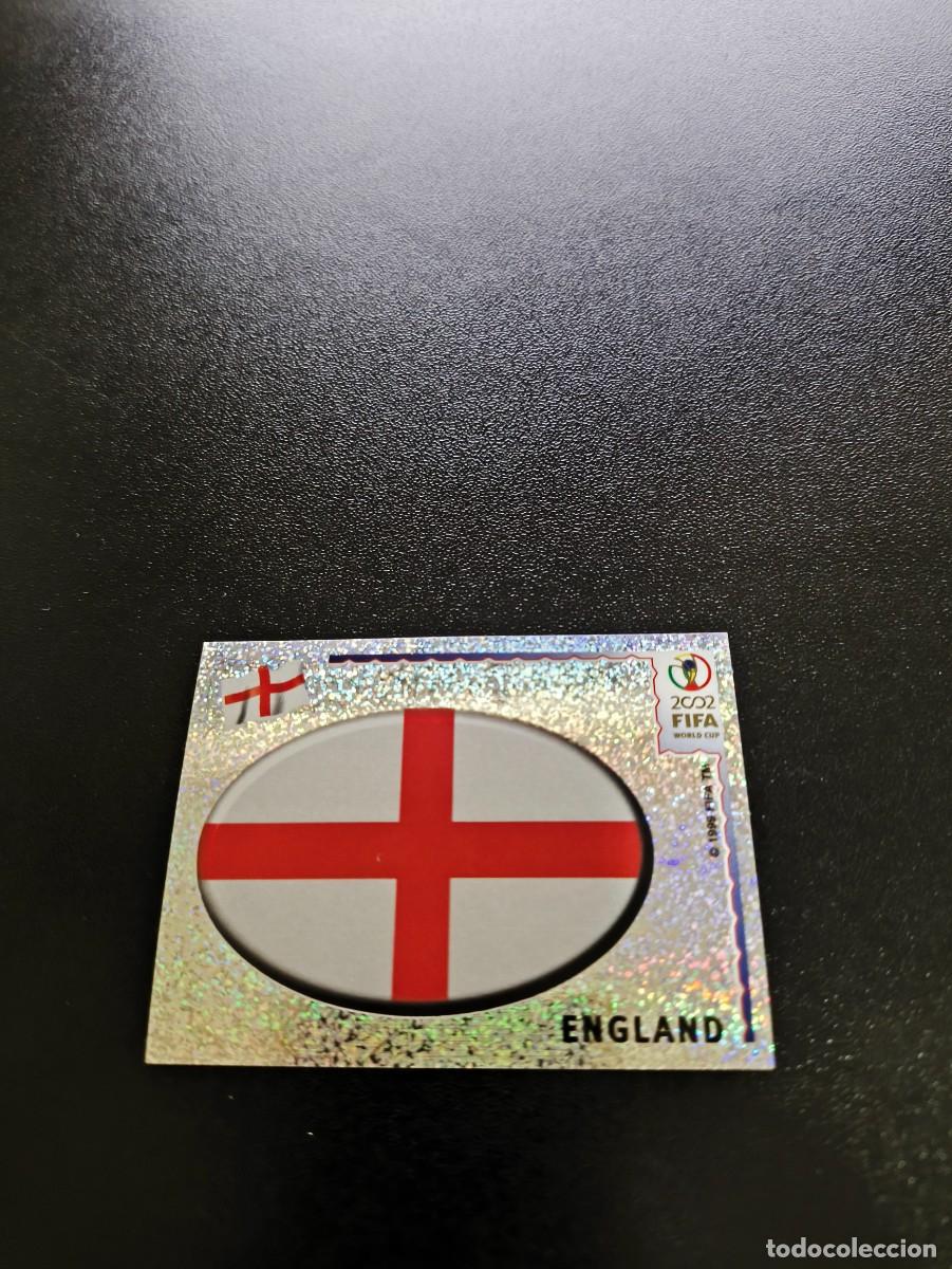 Cromos de F&uacute;tbol: 422 ESCUDO INGLATERRA ENGLAND SIN PEGAR PANINI FIFA WORLD CUP MUNDIAL KOREA 2002