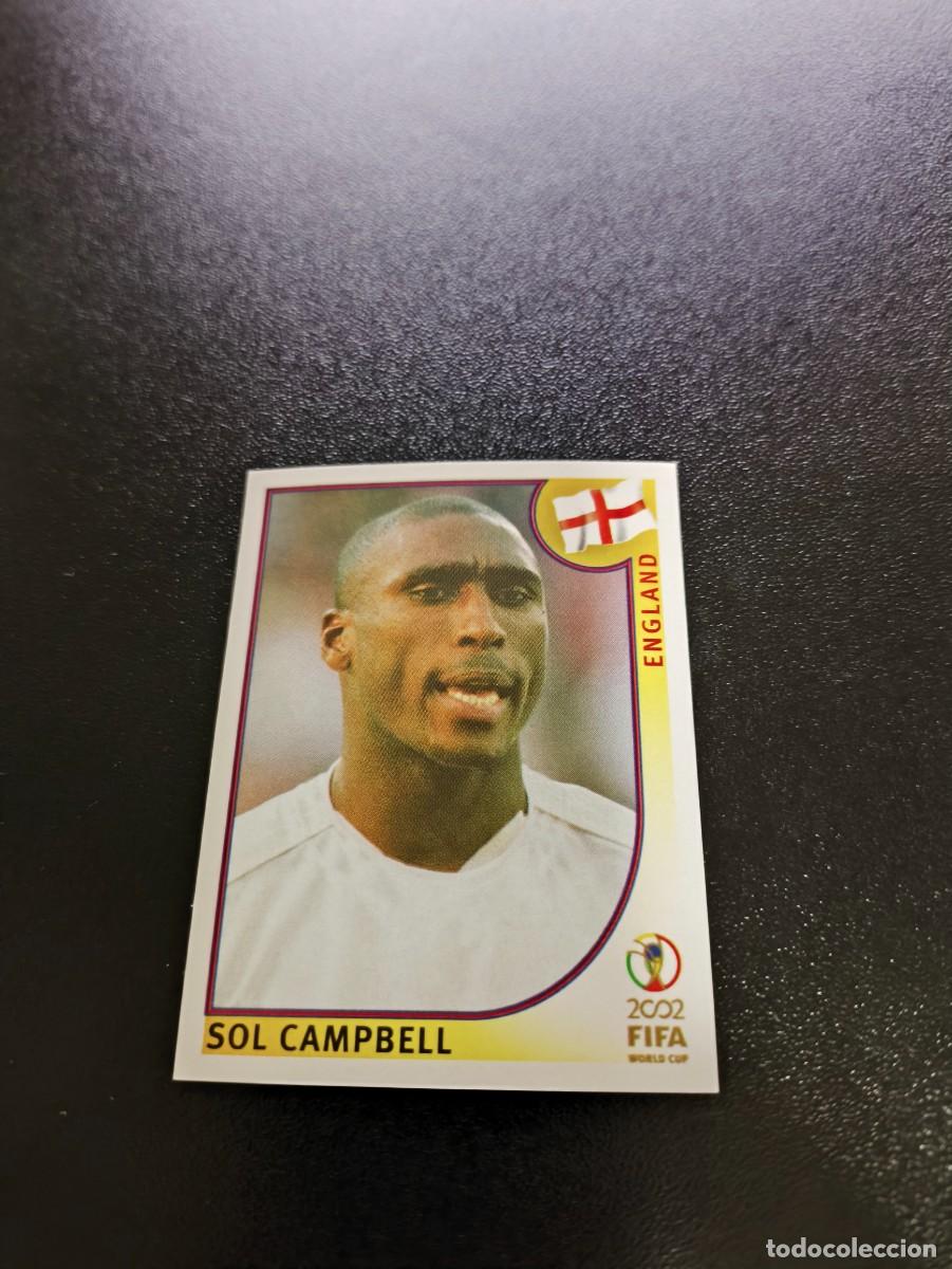 Cromos de F&uacute;tbol: 428 Sol Campbell INGLATERRA ENGLAND SIN PEGAR PANINI FIFA WORLD CUP MUNDIAL KOREA 2002