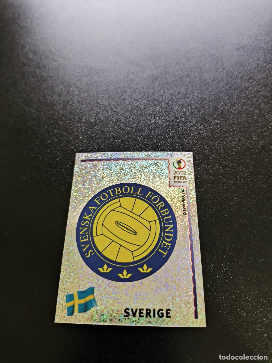 Cromos de F&uacute;tbol: 440 ESCUDO EMBLEMA SUECIA SWEDEN SIN PEGAR PANINI FIFA WORLD CUP MUNDIAL KOREA 2002