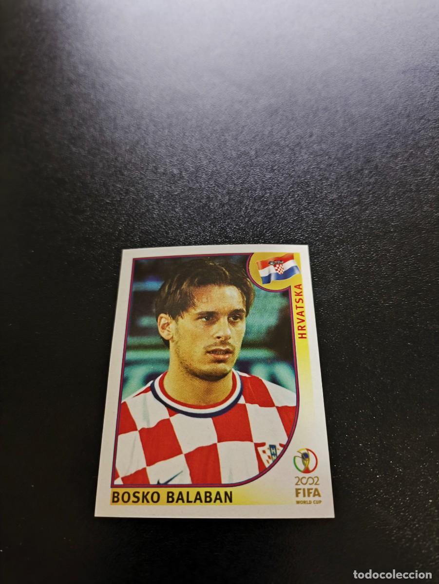 Cromos de F&uacute;tbol: 490 Bosko Balaban CROACIA CROATIA SIN PEGAR PANINI FIFA WORLD CUP MUNDIAL KOREA 2002