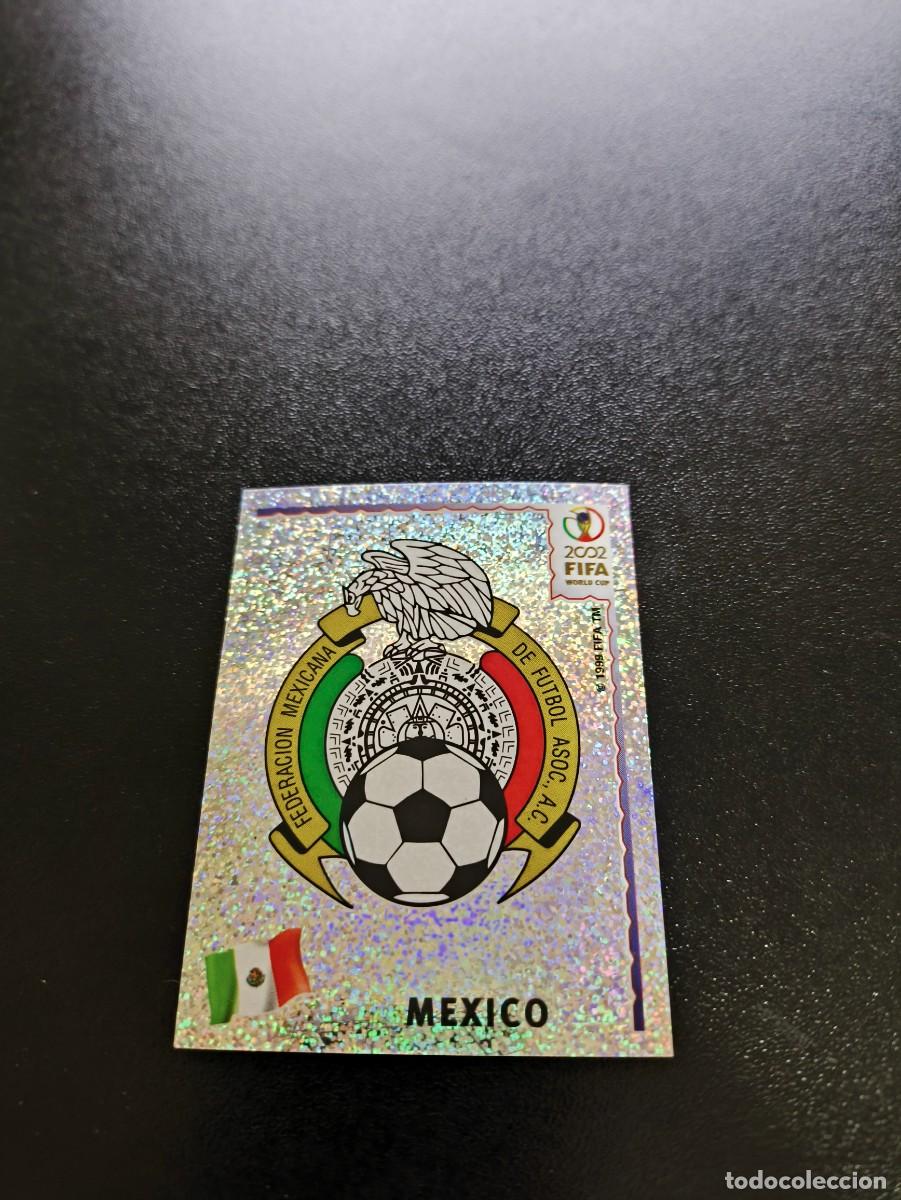 Cromos de F&uacute;tbol: 494 ESCUDO EMBLEMA MEXICO SIN PEGAR PANINI FIFA WORLD CUP MUNDIAL KOREA 2002