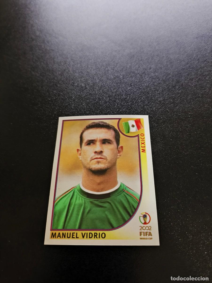 Cromos de F&uacute;tbol: 496 Manuel Vidrio MEXICO SIN PEGAR PANINI FIFA WORLD CUP MUNDIAL KOREA 2002