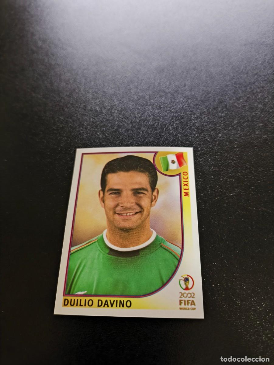Cromos de F&uacute;tbol: 500 Duilio Davino MEXICO SIN PEGAR PANINI FIFA WORLD CUP MUNDIAL KOREA 2002