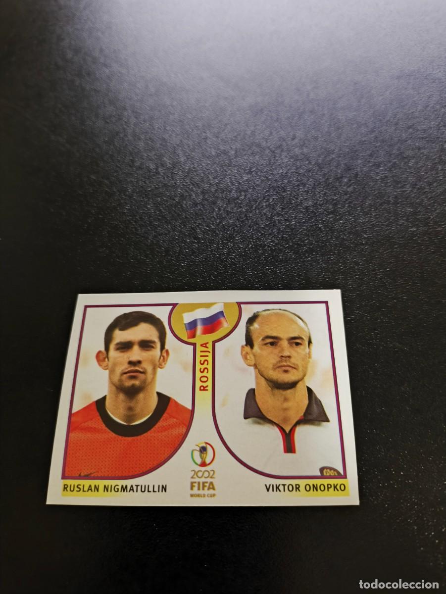 Cromos de F&uacute;tbol: 522 Ruslan Nigmatullin/Viktor Onopko RUSIA RUSSIA SIN PEGAR PANINI FIFA WORLD CUP MUNDIAL KOREA 2002