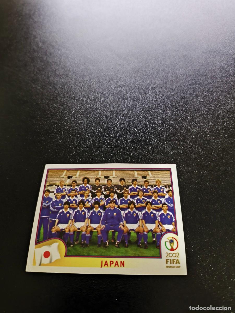 Cromos de F&uacute;tbol: 531 EQUIPO TEAM JAPON JAPAN SIN PEGAR PANINI FIFA WORLD CUP MUNDIAL KOREA 2002