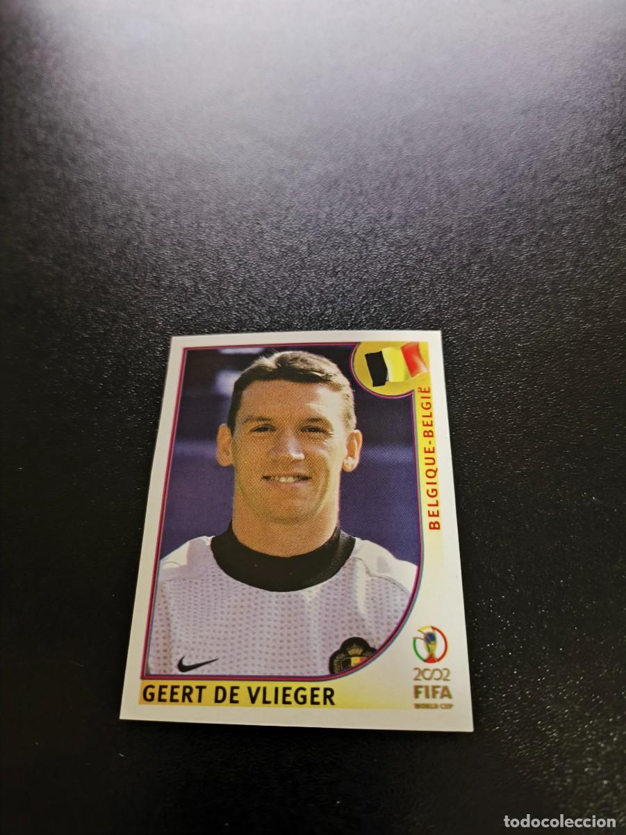 Cromos de F&uacute;tbol: 551 Geert De Vlieger BELGICA BELGIUM SIN PEGAR PANINI FIFA WORLD CUP MUNDIAL KOREA 2002
