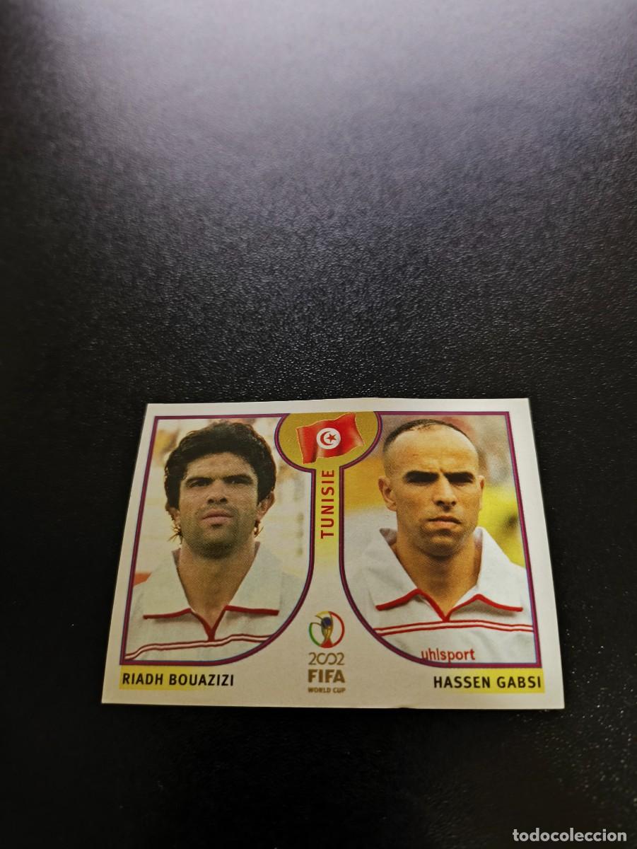 Cromos de F&uacute;tbol: 573 Riadh Bouazizi/Hassen Gabsi TUNEZ SIN PEGAR PANINI FIFA WORLD CUP MUNDIAL KOREA 2002