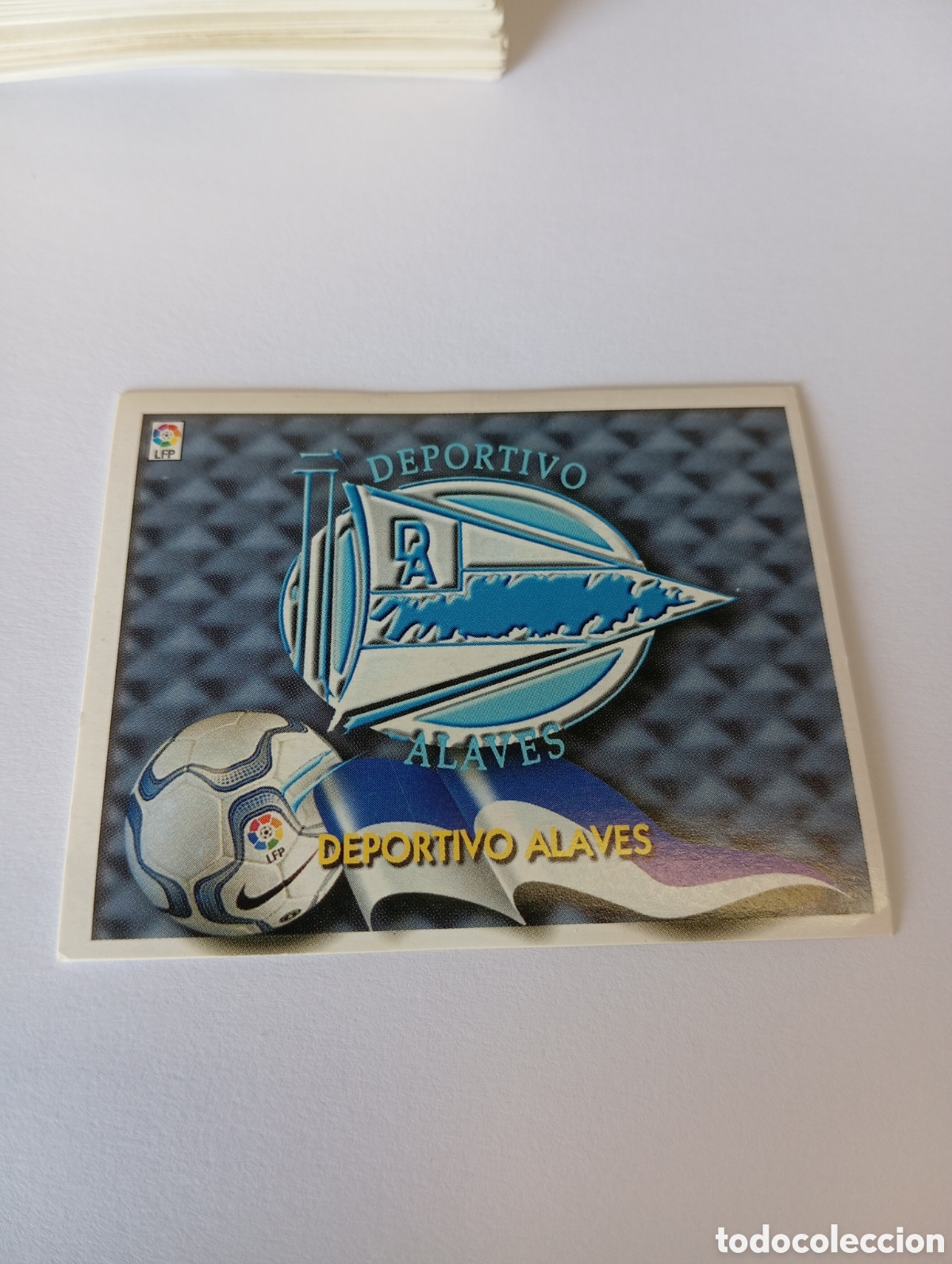 Cromos de F&uacute;tbol: ESCUDO Alav&eacute;s LIGA ESTE 2000 2001 PANINI 00 01 NUEVO SIN PEGAR