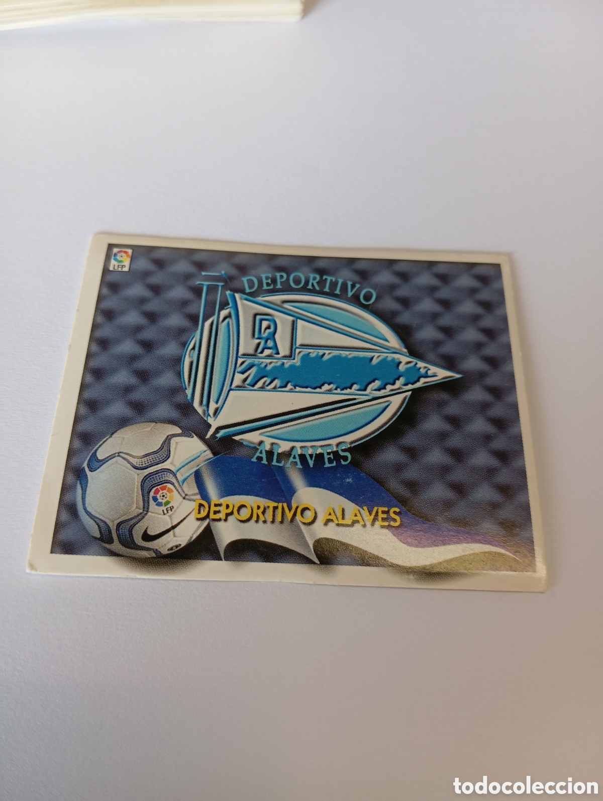 Cromos de F&uacute;tbol: ESCUDO Alav&eacute;s LIGA ESTE 2000 2001 PANINI 00 01NUEVO SIN PEGAR