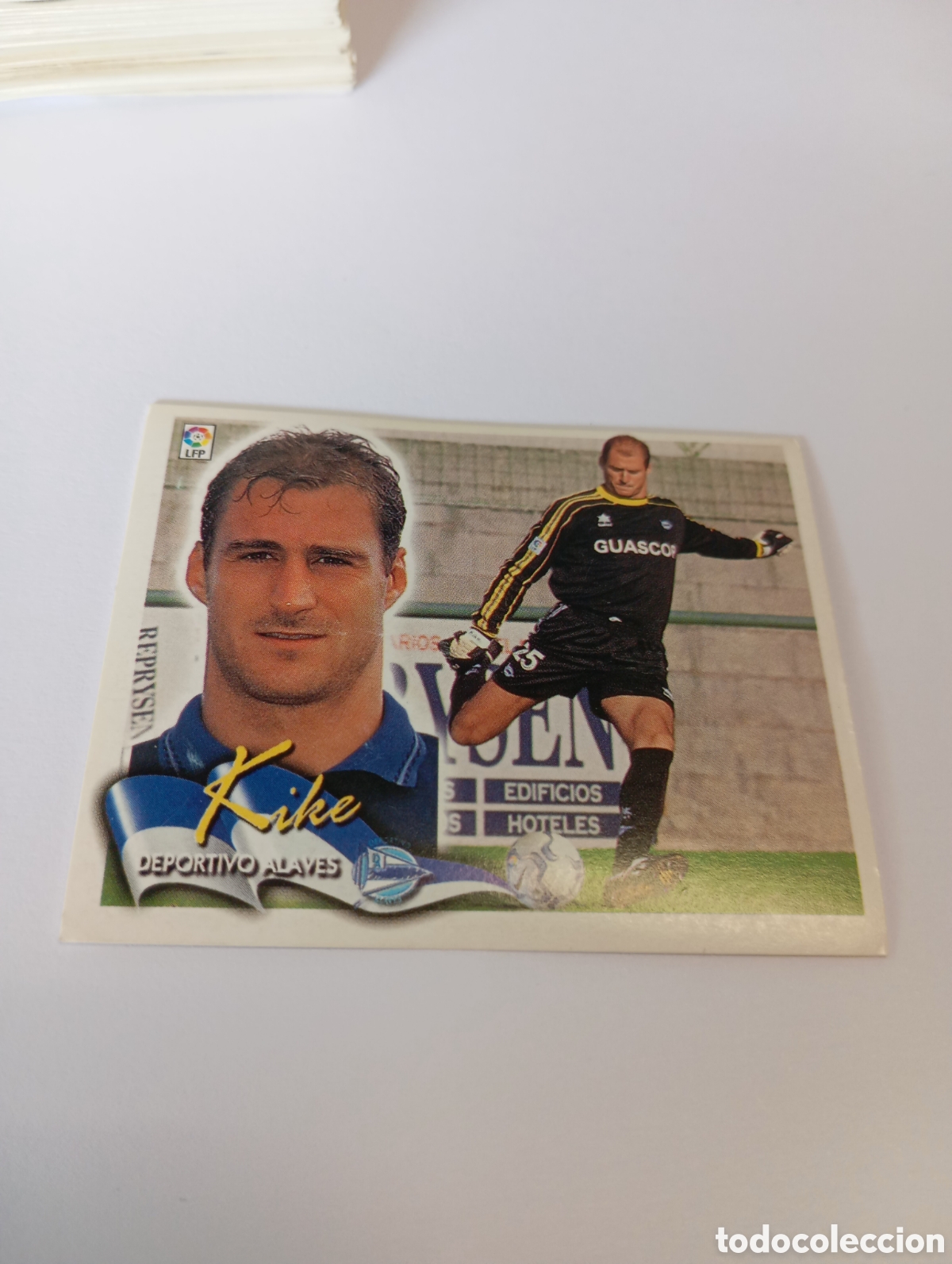 Cromos de F&uacute;tbol: KIKE Alav&eacute;s LIGA ESTE 2000 2001 PANINI 00 01 NUEVO SIN PEGAR