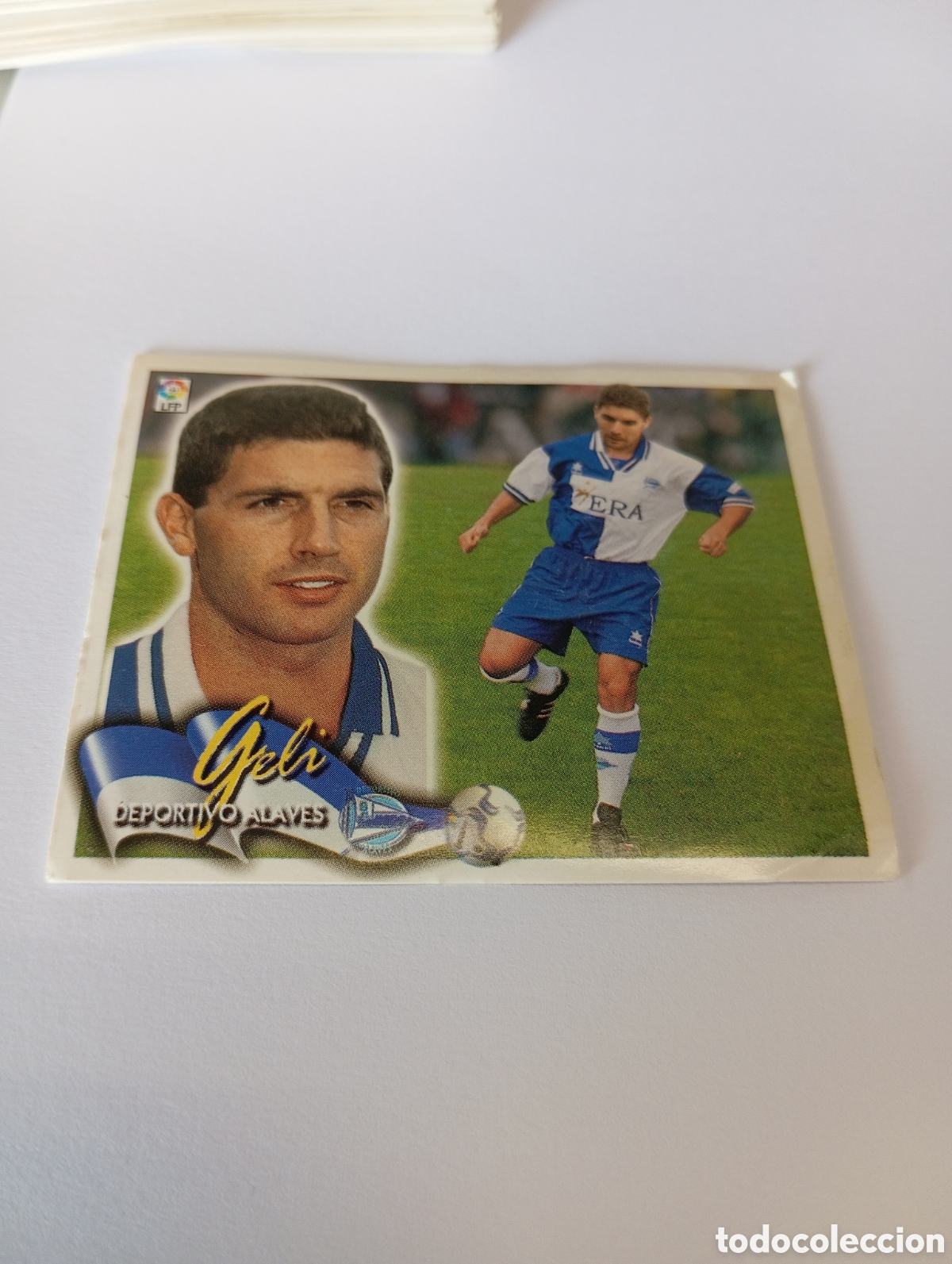 Cromos de F&uacute;tbol: GELI Alav&eacute;s LIGA ESTE 2000 2001 PANINI 00 01 NUEVO SIN PEGAR