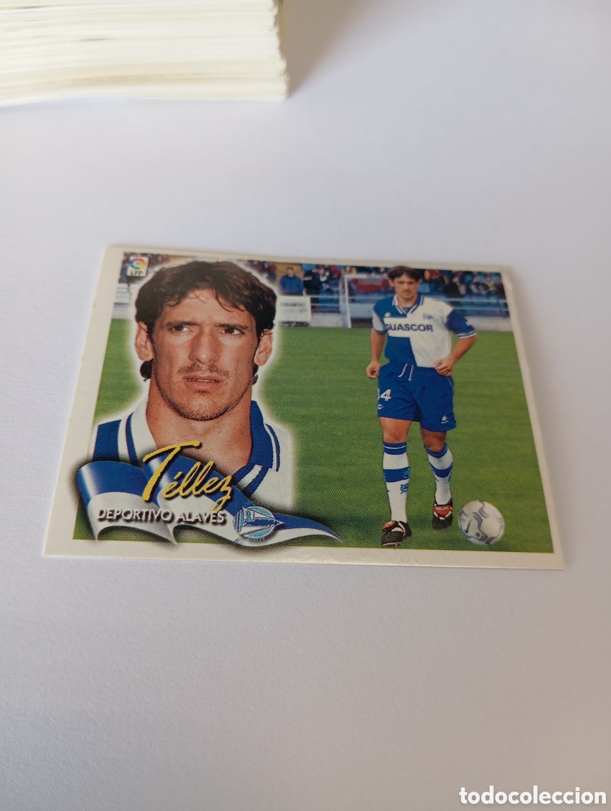 Cromos de F&uacute;tbol: TELLEZ Alav&eacute;s LIGA ESTE 2000 2001 PANINI 00 01 NUEVO SIN PEGAR