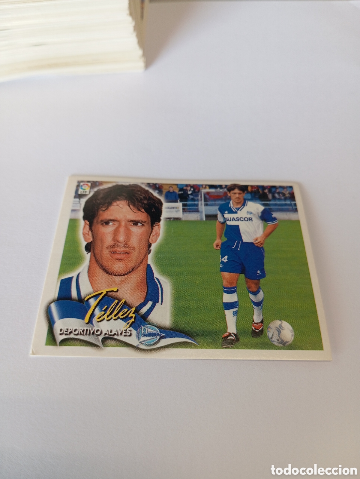Cromos de F&uacute;tbol: TELLEZ Alav&eacute;s LIGA ESTE 2000 2001 PANINI 00 01 NUEVO SIN PEGAR