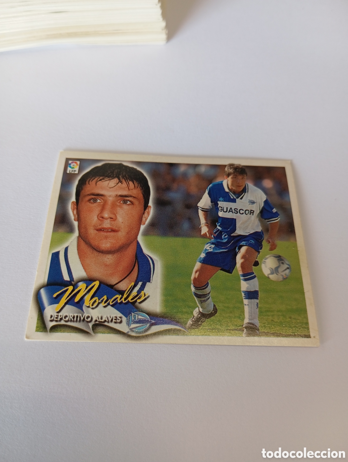 Cromos de F&uacute;tbol: MORALES Alav&eacute;s LIGA ESTE 2000 2001 PANINI 00 01 NUEVO SIN PEGAR