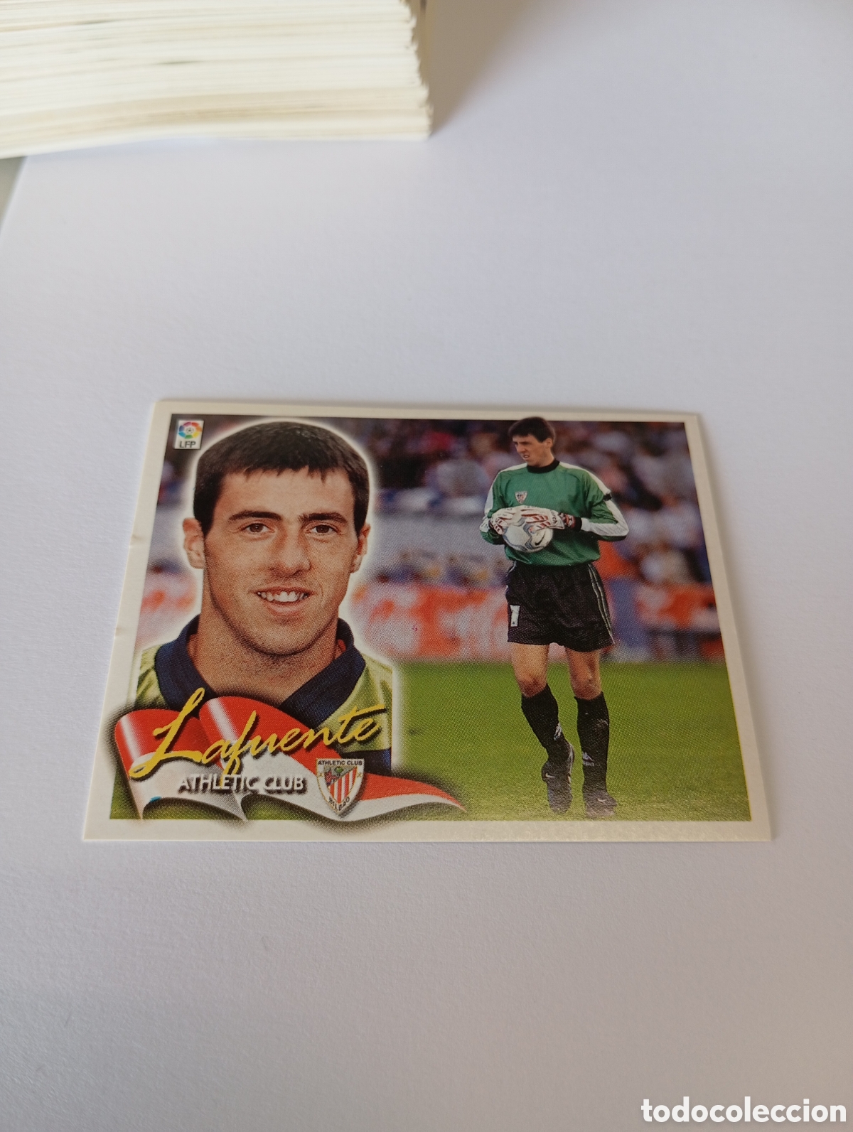 Cromos de F&uacute;tbol: LAFUENTE Athletic Club LIGA ESTE 2000 2001 PANINI 00 01 NUEVO SIN PEGAR