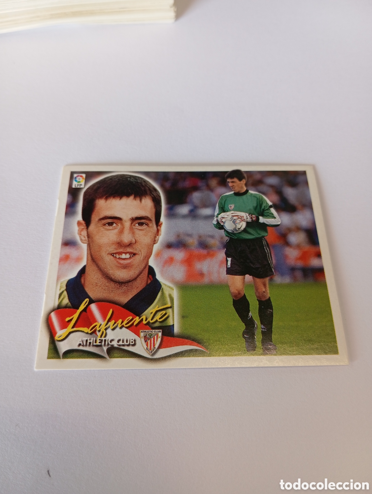 Cromos de F&uacute;tbol: LAFUENTE Athletic Club LIGA ESTE 2000 2001 PANINI 00 01 NUEVO SIN PEGAR