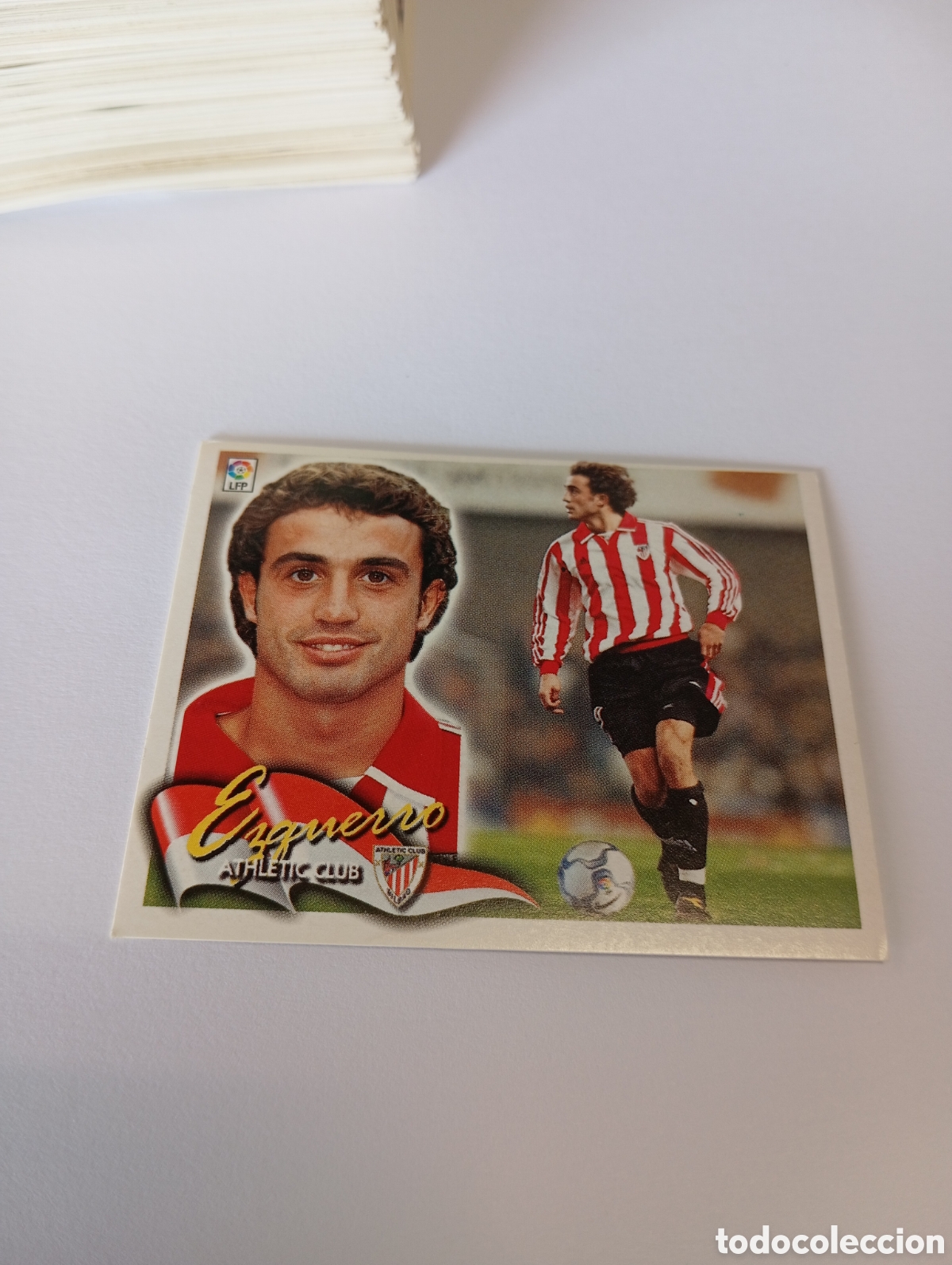 Cromos de F&uacute;tbol: EZQUERRO Athletic Club LIGA ESTE 2000 2001 PANINI 00 01 NUEVO SIN PEGAR
