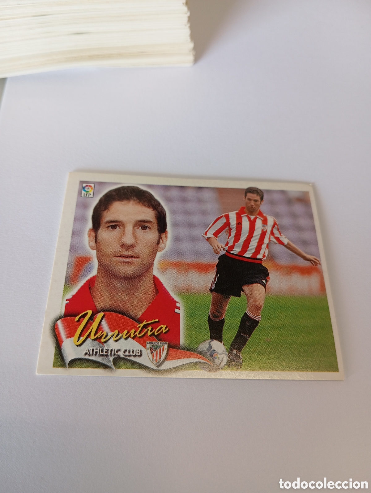 Cromos de F&uacute;tbol: URRUTIA Athletic Club LIGA ESTE 2000 2001 PANINI 00 01 NUEVO SIN PEGAR