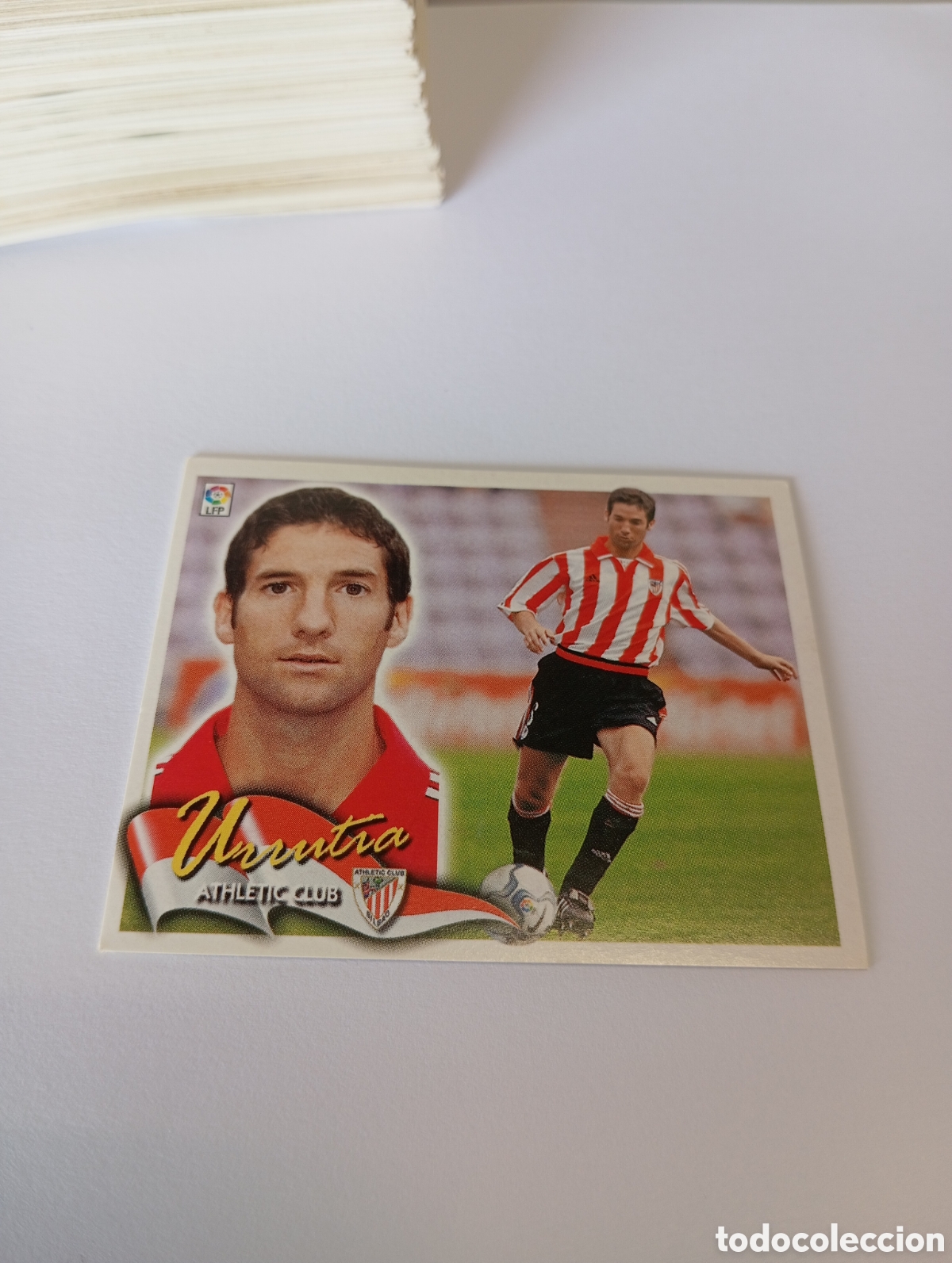 Cromos de F&uacute;tbol: URRUTIA Athletic Club LIGA ESTE 2000 2001 PANINI 00 01 NUEVO SIN PEGAR