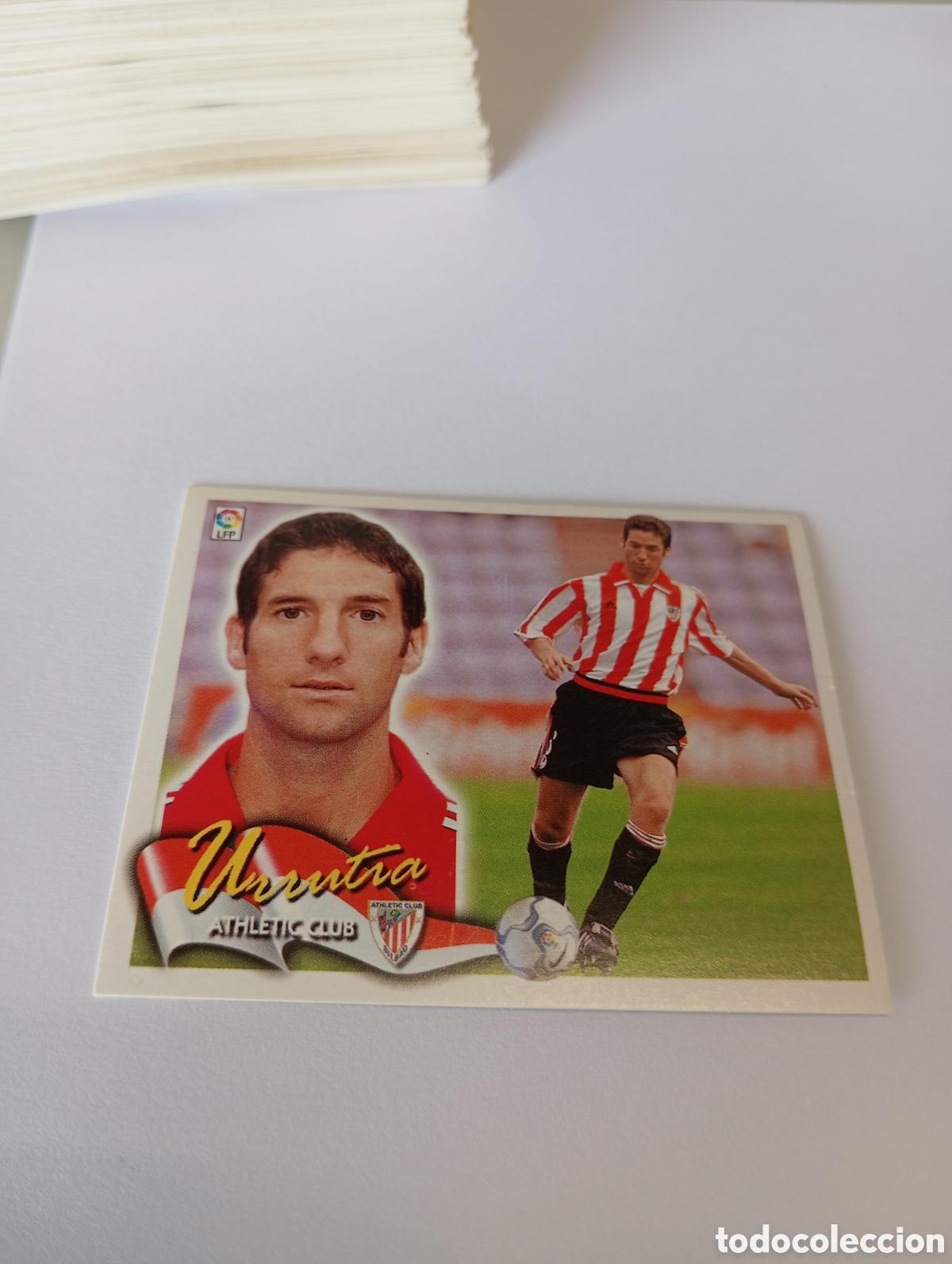 Cromos de F&uacute;tbol: URRUTIA Athletic Club LIGA ESTE 2000 2001 PANINI 00 01 NUEVO SIN PEGAR