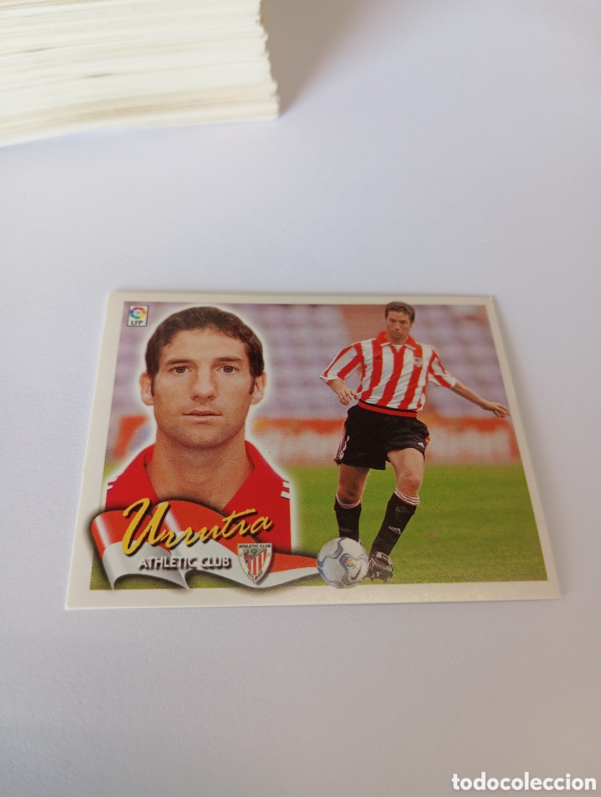 Cromos de F&uacute;tbol: URRUTIA Athletic Club LIGA ESTE 2000 2001 PANINI 00 01 NUEVO SIN PEGAR