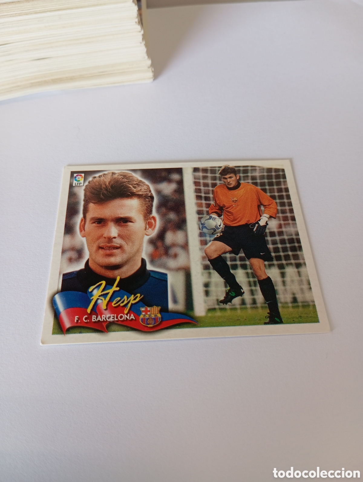 Cromos de F&uacute;tbol: HESP Barcelona LIGA ESTE 2000 2001 PANINI 00 01 NUEVO SIN PEGAR