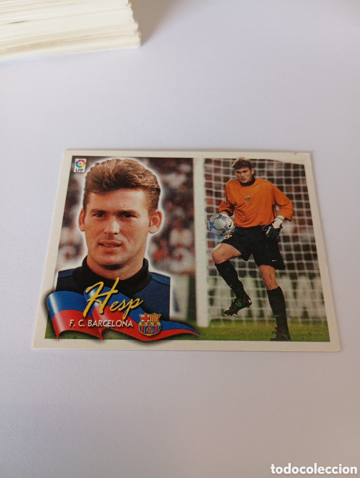 Cromos de F&uacute;tbol: HESP Barcelona LIGA ESTE 2000 2001 PANINI 00 01 NUEVO SIN PEGAR