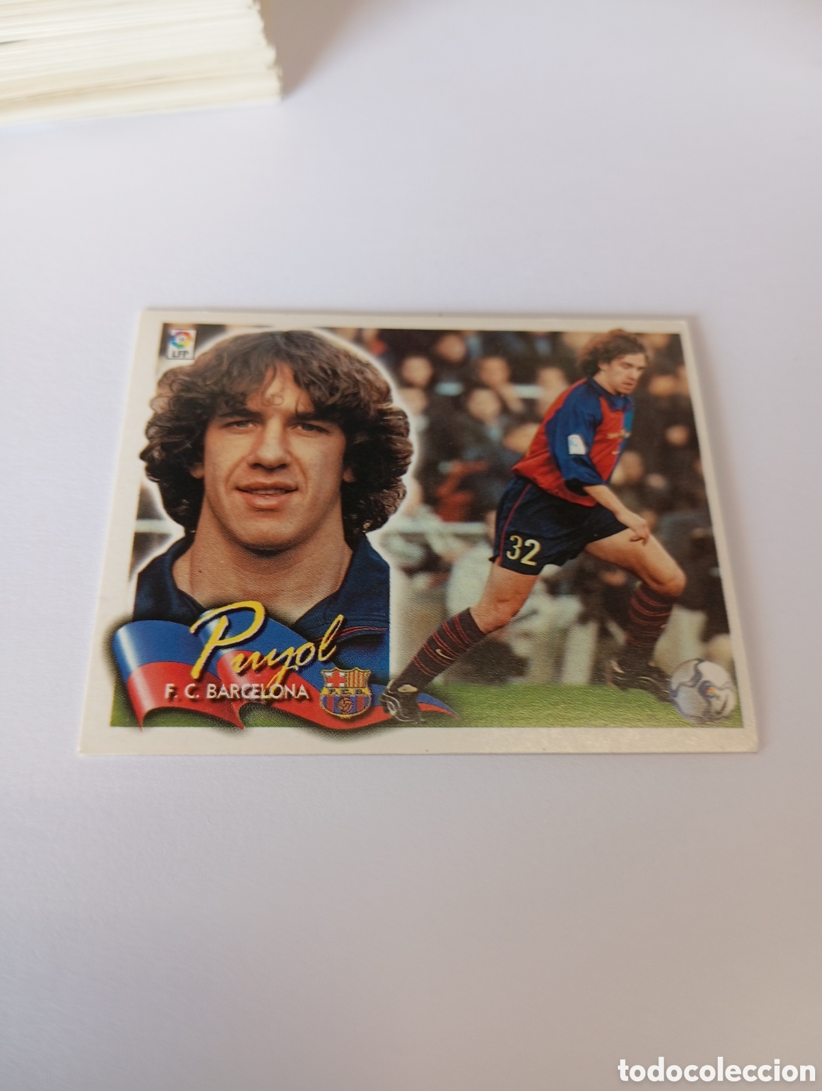 Cromos de F&uacute;tbol: PUYOL Barcelona LIGA ESTE 2000 2001 PANINI 00 01 NUEVO SIN PEGAR