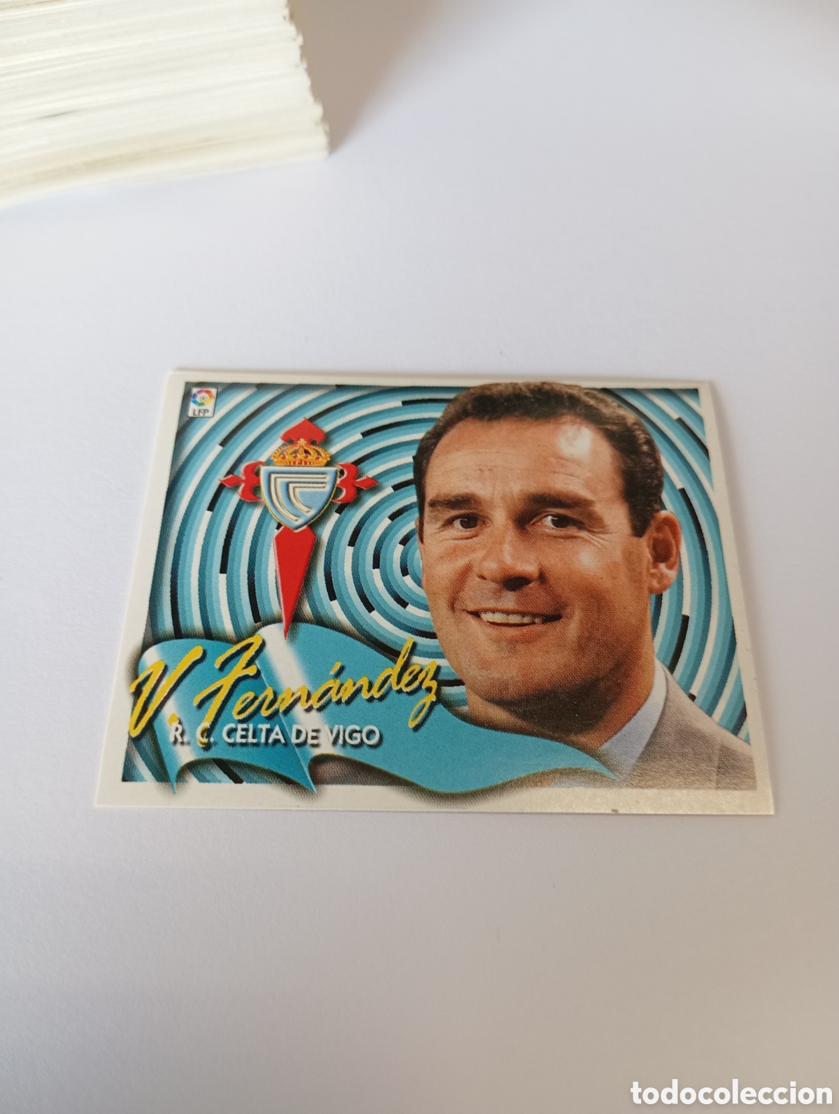 Cromos de F&uacute;tbol: V&Iacute;CTOR FERN&Aacute;NDEZ Celta LIGA ESTE 2000 2001 PANINI 00 01 NUEVO SIN PEGAR