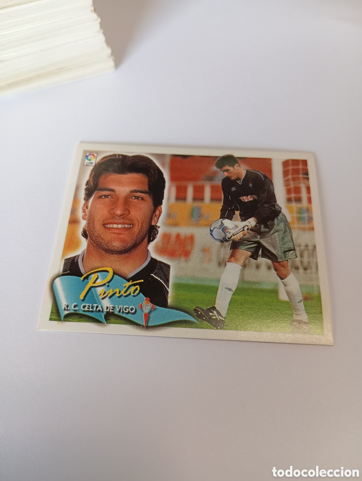 Cromos de F&uacute;tbol: PINTO Celta LIGA ESTE 2000 2001 PANINI 00 01 NUEVO SIN PEGAR