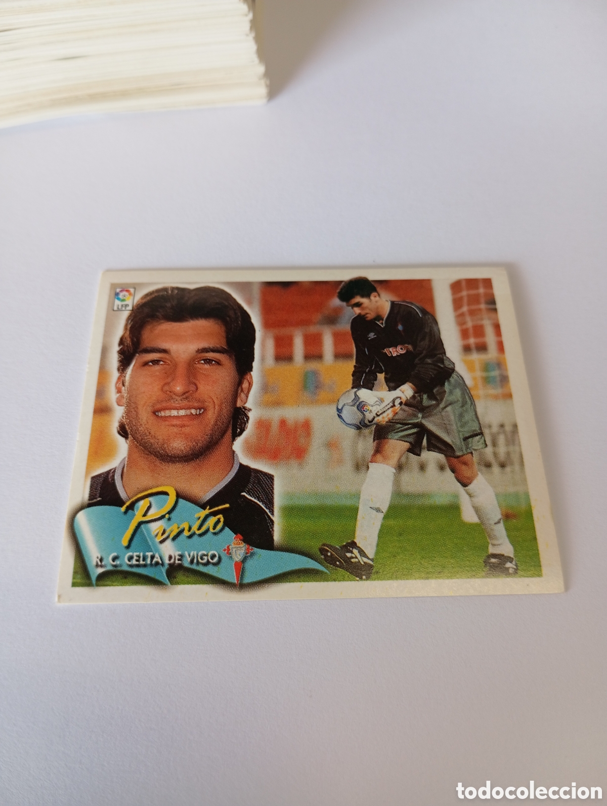 Cromos de F&uacute;tbol: PINTO Celta LIGA ESTE 2000 2001 PANINI 00 01 NUEVO SIN PEGAR