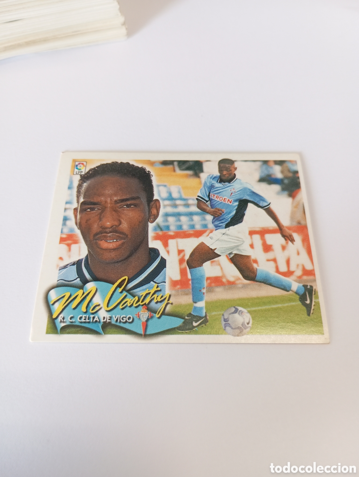 Cromos de F&uacute;tbol: McCARTHY Celta LIGA ESTE 2000 2001 PANINI 00 01 NUEVO SIN PEGAR