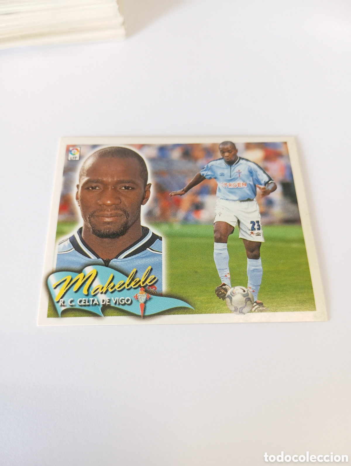 Cromos de F&uacute;tbol: MAKELELE Celta LIGA ESTE 2000 2001 PANINI 00 01 NUEVO SIN PEGAR
