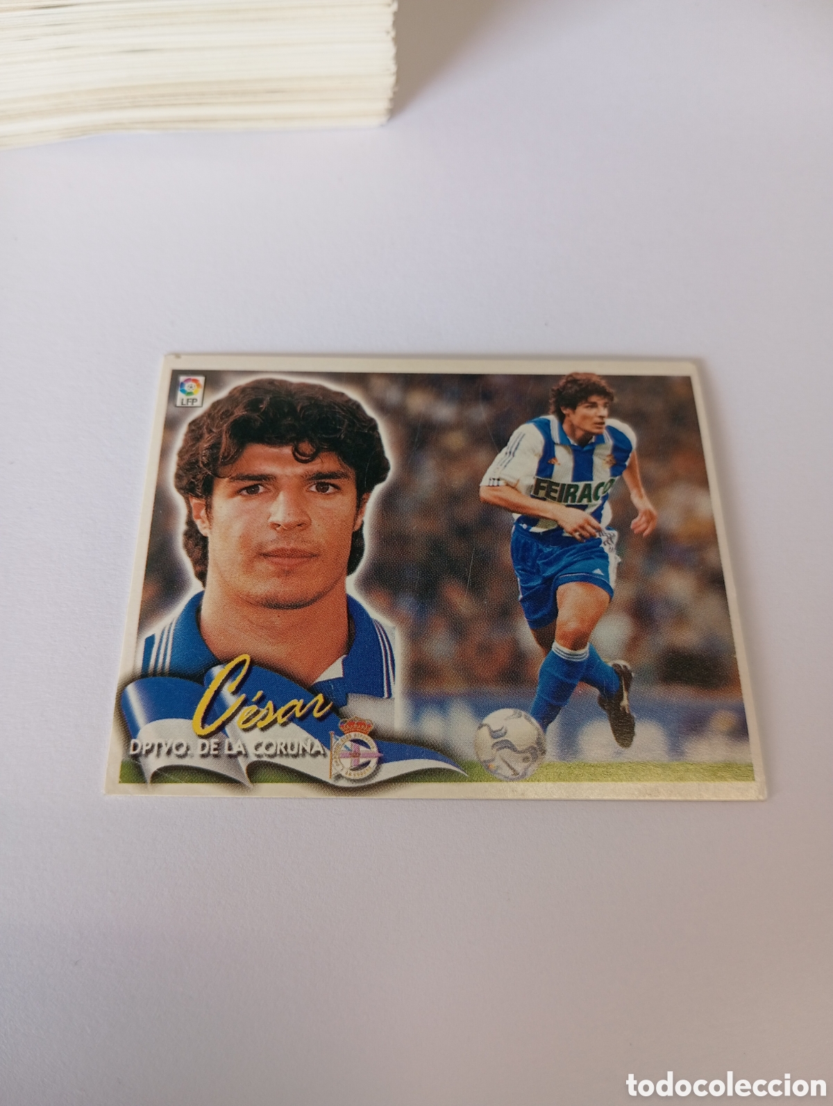 Cromos de F&uacute;tbol: CESAR Deportivo LIGA ESTE 2000 2001 PANINI 00 01 NUEVO SIN PEGAR