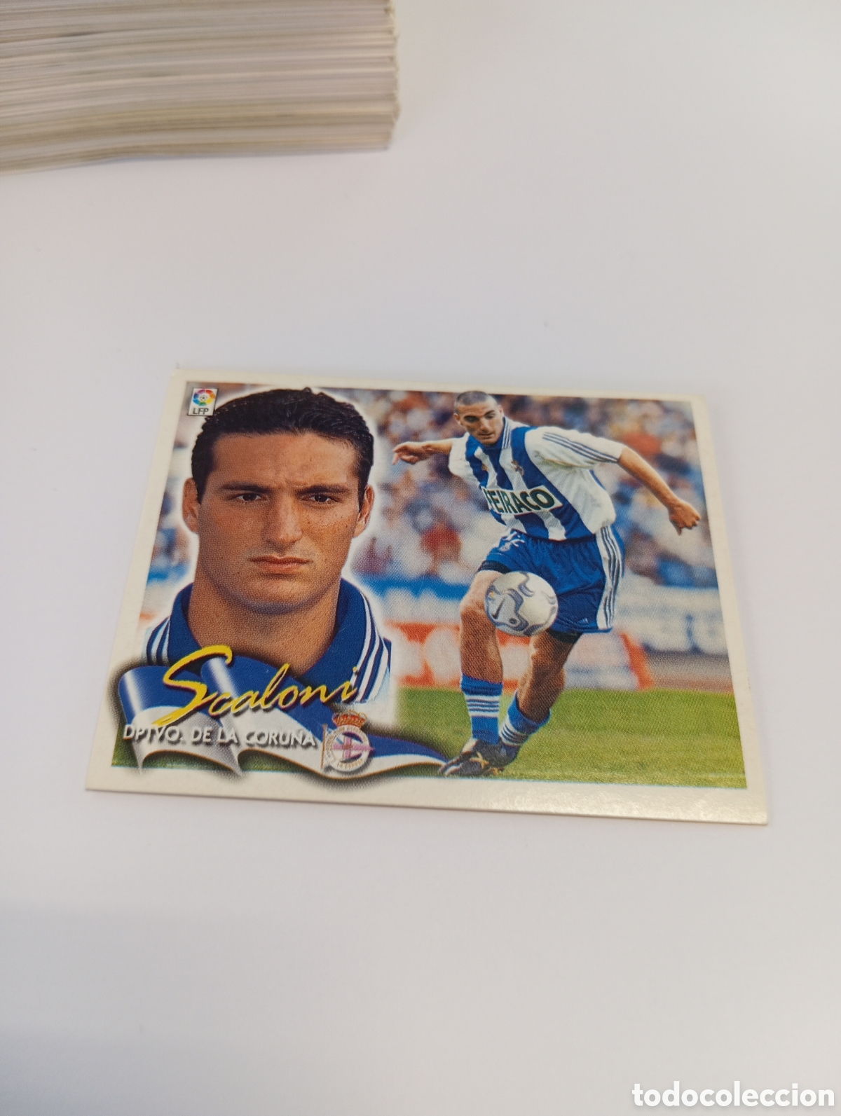 Cromos de F&uacute;tbol: SCALONI Deportivo LIGA ESTE 2000 2001 PANINI 00 01 NUEVO SIN PEGAR
