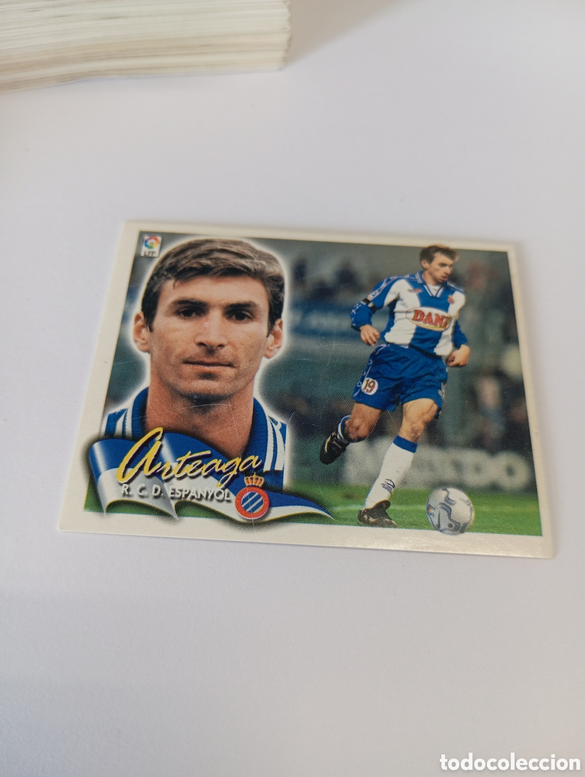 Cromos de F&uacute;tbol: ARTEAGA Espanyol Espa&ntilde;ol LIGA ESTE 2000 2001 PANINI 00 01 NUEVO SIN PEGAR