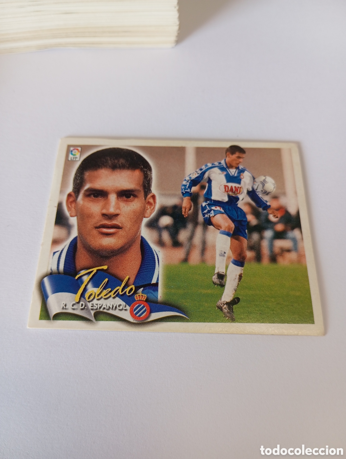 Cromos de F&uacute;tbol: TOLEDO Espanyol Espa&ntilde;ol LIGA ESTE 2000 2001 PANINI 00 01 NUEVO SIN PEGAR