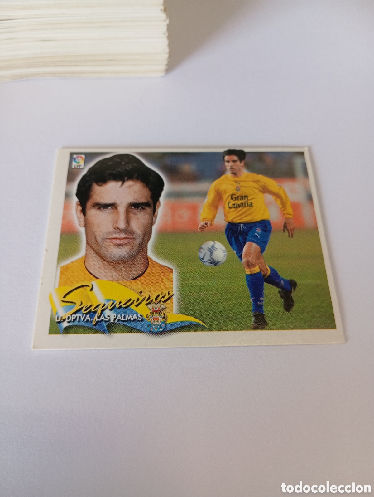 Cromos de F&uacute;tbol: SEQUEIROS Las Palmas LIGA ESTE 2000 2001 PANINI 00 01 NUEVO SIN PEGAR