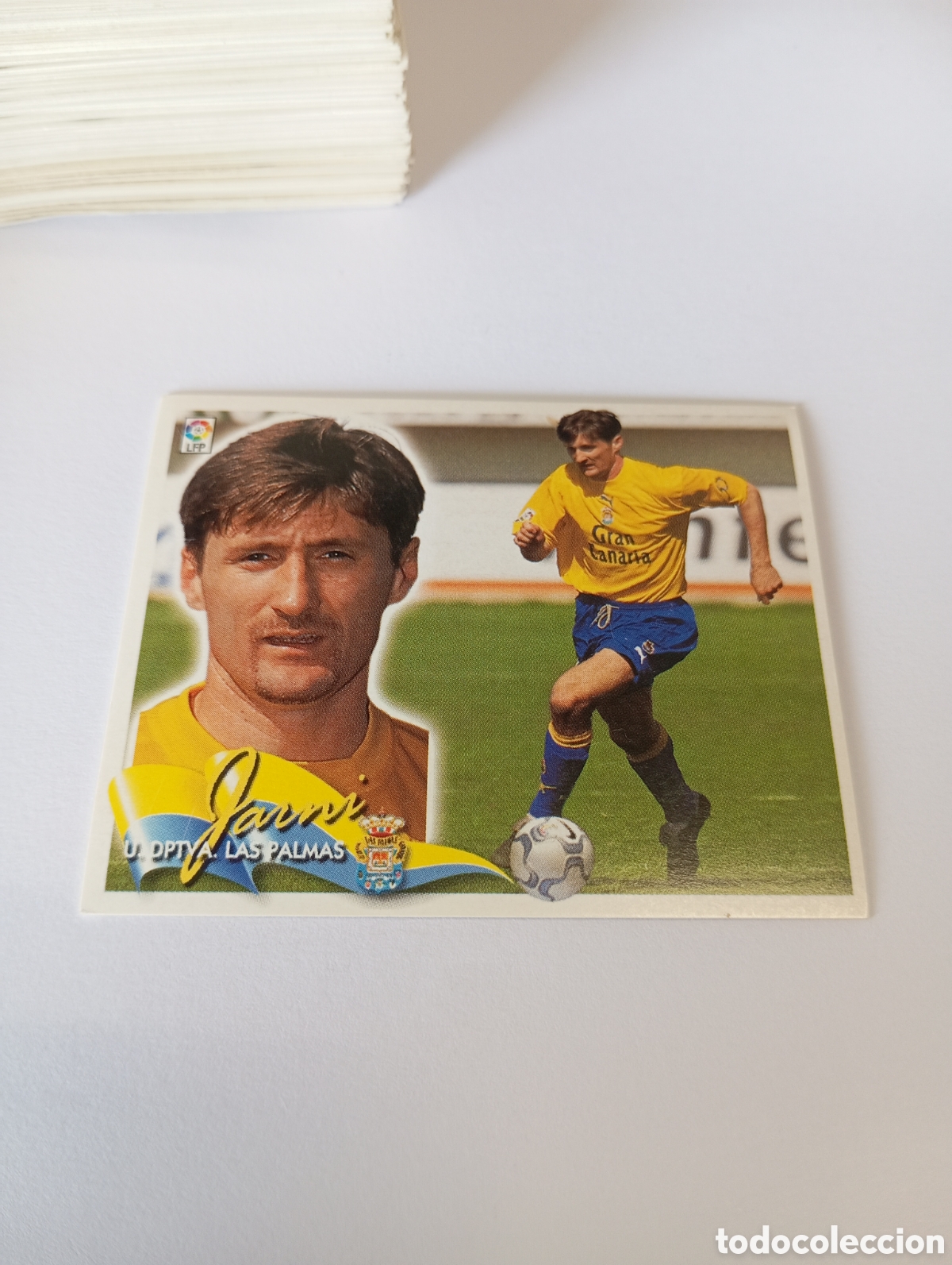 Cromos de F&uacute;tbol: JARNI Las Palmas LIGA ESTE 2000 2001 PANINI 00 01 NUEVO SIN PEGAR