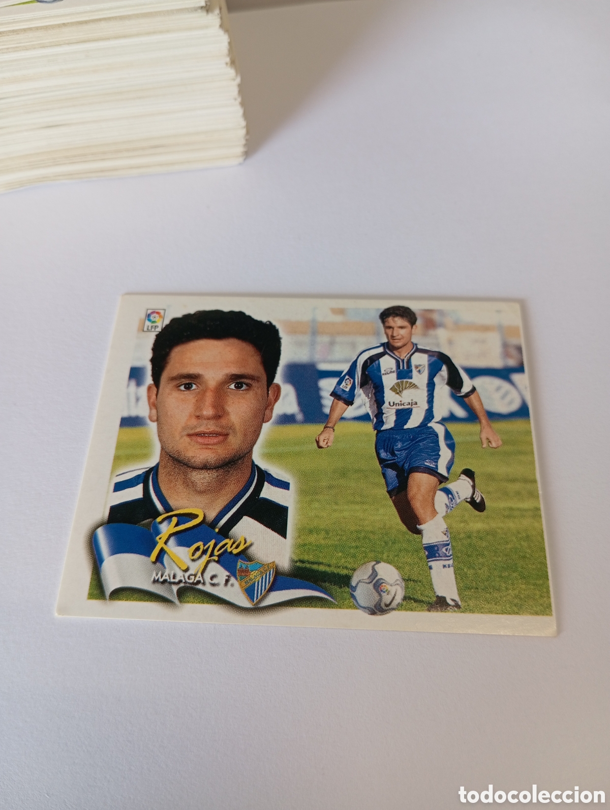 Football Stickers: ROJAS M&aacute;laga LIGA ESTE 2000 2001 PANINI 00 01 NUEVO SIN PEGAR
